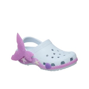 Classic IAM Color Change Mermaid Toddler Clog - Vapor Ice