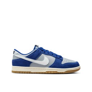 Dunk Low Retro SE Men's Basketball Shoes - Wolf Grey/White